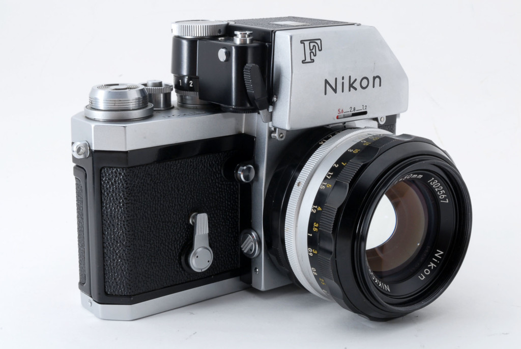 Nikon F Film camera + Nikkor S.C Auto 50mm f/1.4 MF Lens
