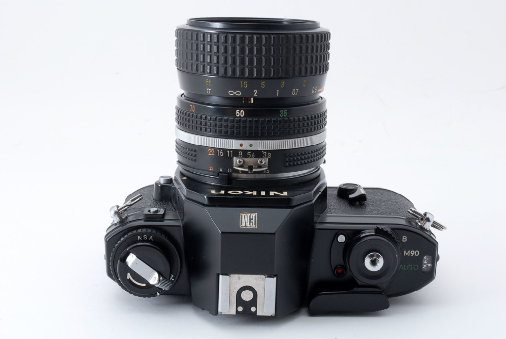 Nikon EM 35mm SLR Film Camera + Nikkor 3570mm F/3.34.5 【Exc3】F029B From Japan! eBay