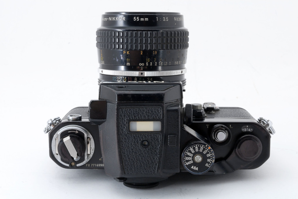 Nikon F2 Black SLR Film Camera Body w/ Nikkor 55mm F/3.5