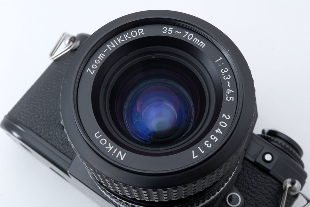 Nikon EM 35mm SLR Film Camera + Nikkor 35-70mm F/3.3-4.5