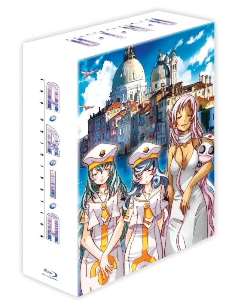 ARIA THE ORIGINATION BD BOX / Erino Hazuki / Junichi Sato 4Blu-ray