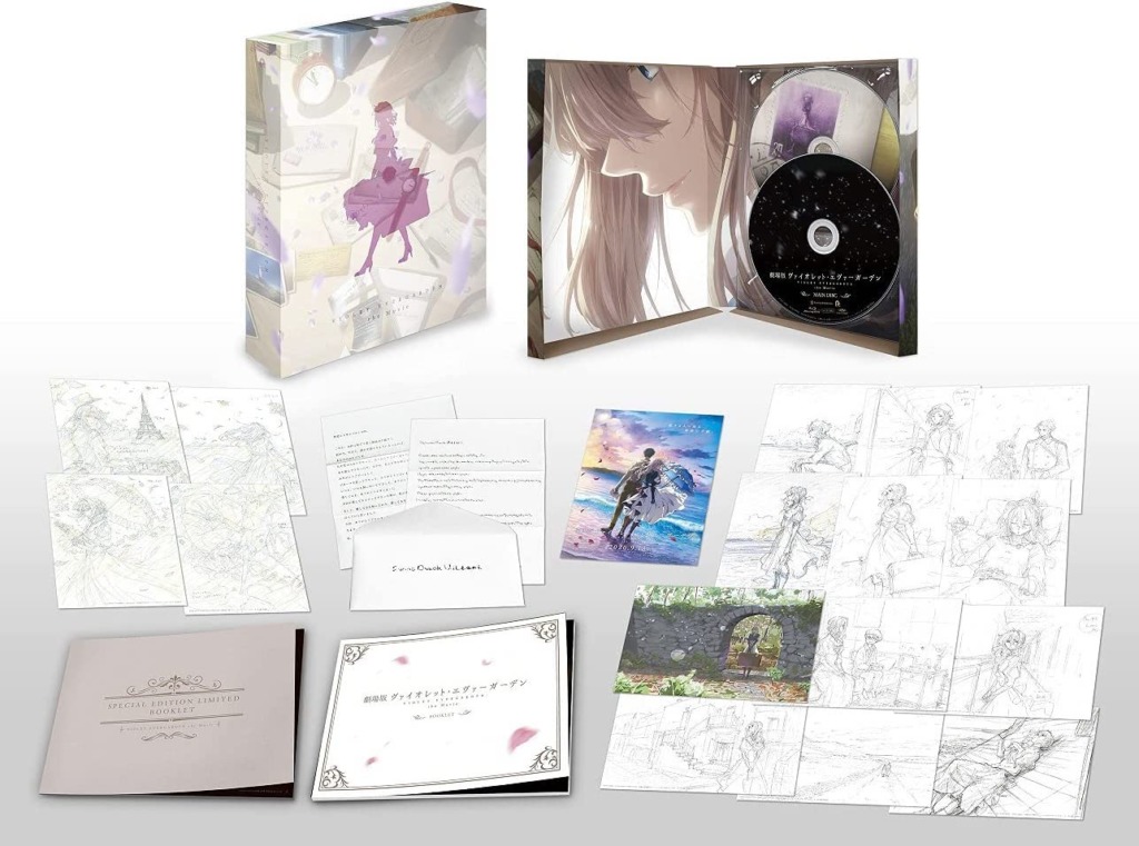 VIOLDT EVERGADEN 　the movie劇場版 DVD ENGLISH DUBBED* Violet Evergarden Vol.1-13 End + 2 Movie +